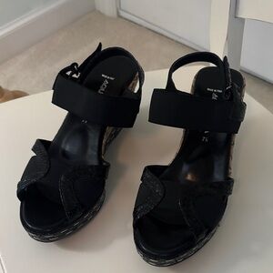 Aquatalia Black Women's Sandals